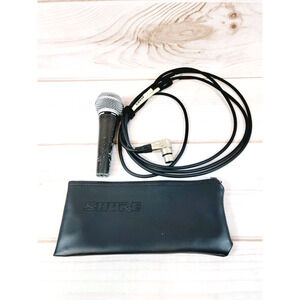 Shure SM48 Microphone With Cord & Case Tested